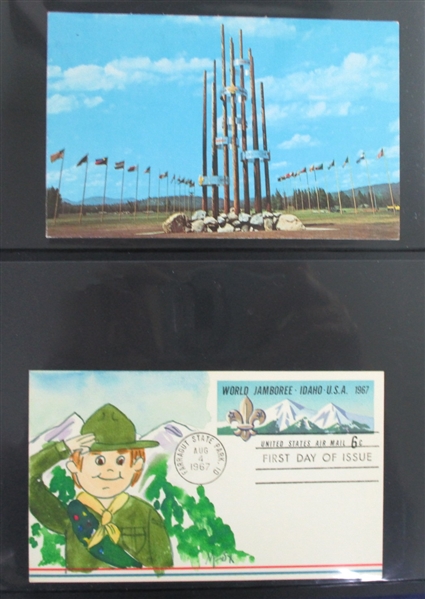 1967 USA 12th World Scout Jamboree Memorabilia (Est $100-$200)  