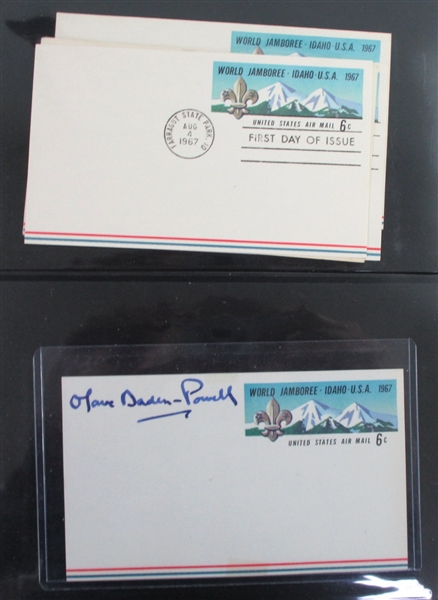1967 USA 12th World Scout Jamboree Memorabilia (Est $100-$200)  