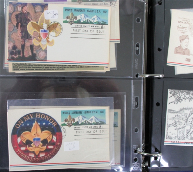 1967 USA 12th World Scout Jamboree Memorabilia (Est $100-$200)  