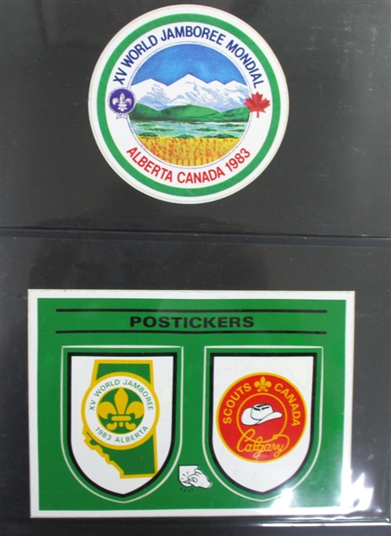 1983 Canada 15th World Scout Jamboree Memorabilia (Est $100-$200)  