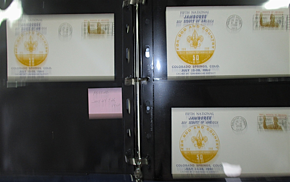 USA National Boy Scout Jamborees Memorabilia, 1950-2013 (Est $200-$250)  
