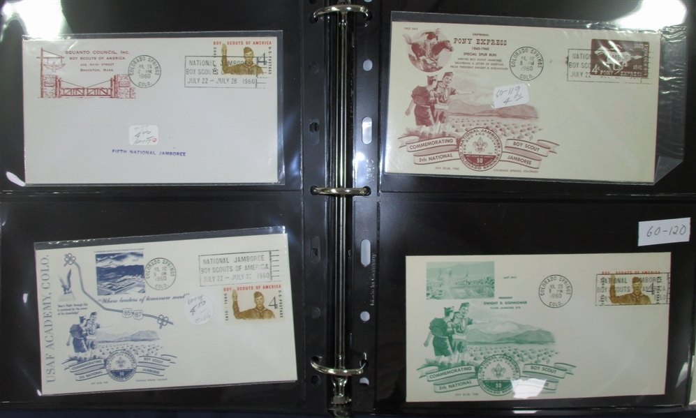 USA National Boy Scout Jamborees Memorabilia, 1950-2013 (Est $200-$250)  