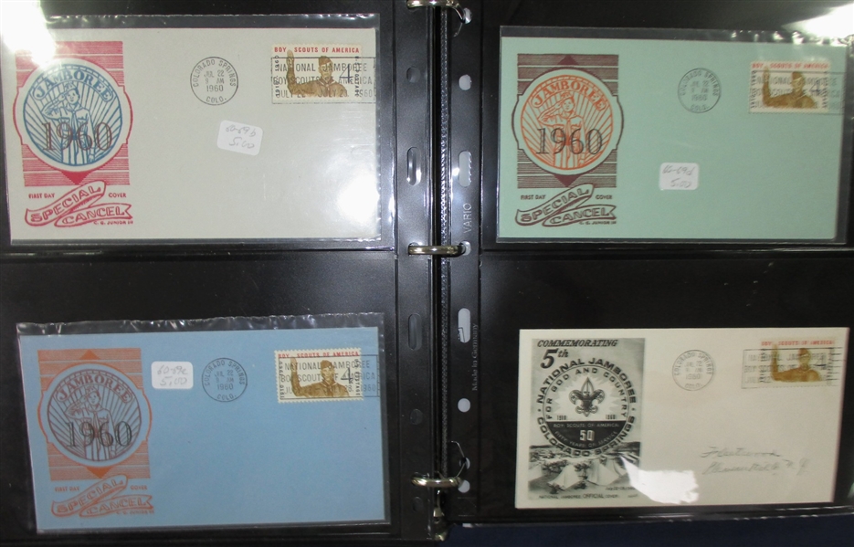 USA National Boy Scout Jamborees Memorabilia, 1950-2013 (Est $200-$250)  