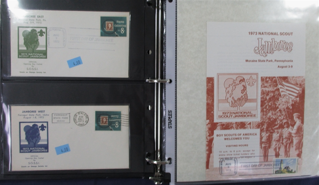USA National Boy Scout Jamborees Memorabilia, 1950-2013 (Est $200-$250)  