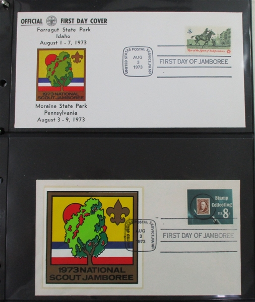 USA National Boy Scout Jamborees Memorabilia, 1950-2013 (Est $200-$250)  
