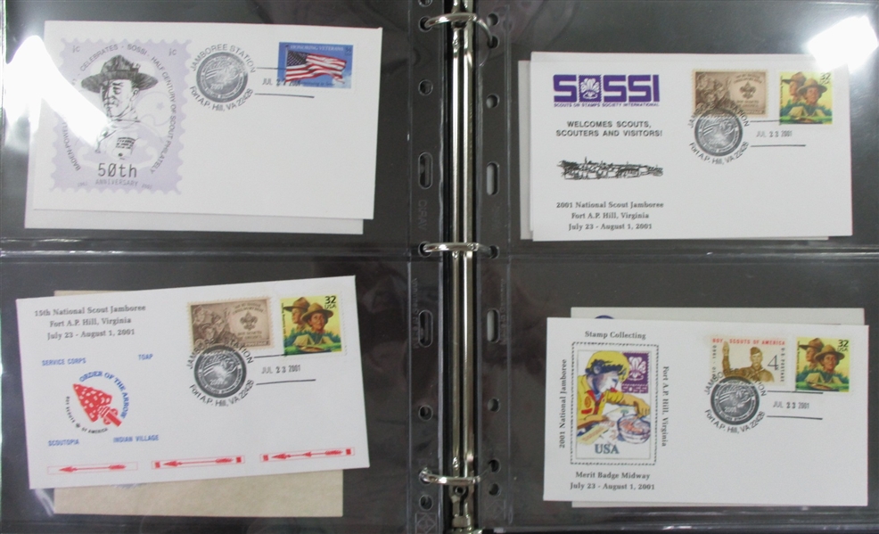 USA National Boy Scout Jamborees Memorabilia, 1950-2013 (Est $200-$250)  