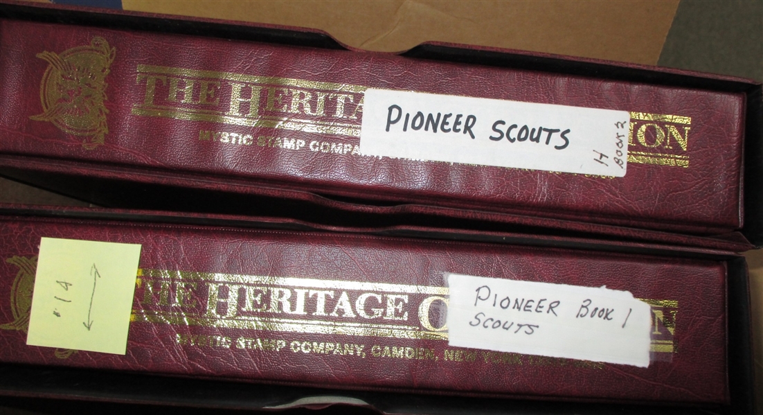 Worldwide Young Pioneer Scouts on Stamps Collection (Est $200-$250)  