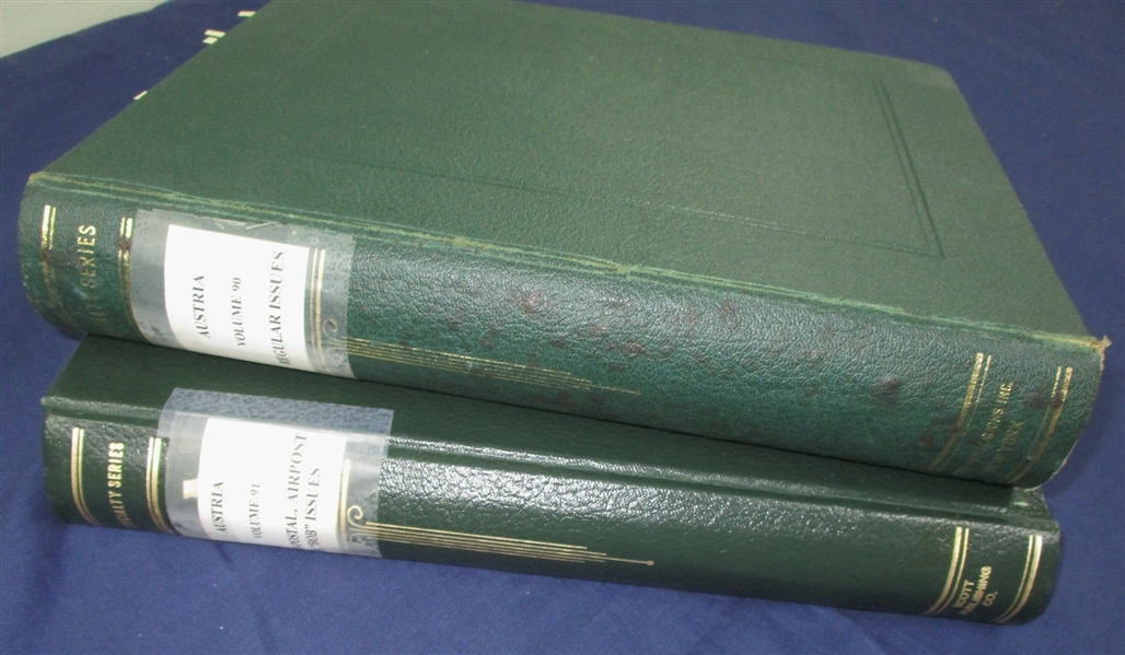 Austria and Areas Collection in 2 Scott Specialty Albums (Est $2000-2500)