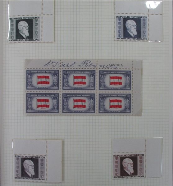 Austria and Areas Collection in 2 Scott Specialty Albums (Est $2000-2500)