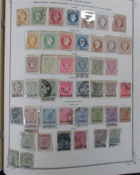 Austria and Areas Collection in 2 Scott Specialty Albums (Est $2000-2500)