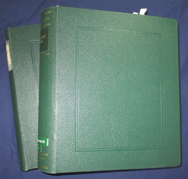 British Asia Collection in 2 Scott Specialty Albums (Est $1000-1500)