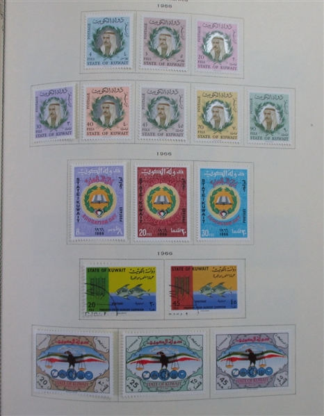 British Asia Collection in 2 Scott Specialty Albums (Est $1000-1500)