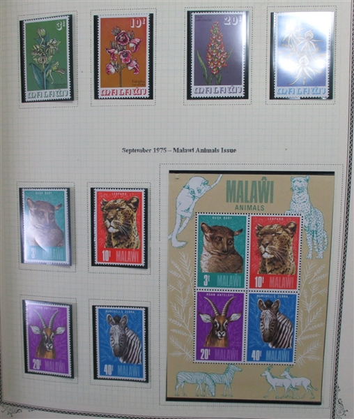 British Asia Collection in 2 Scott Specialty Albums (Est $1000-1500)