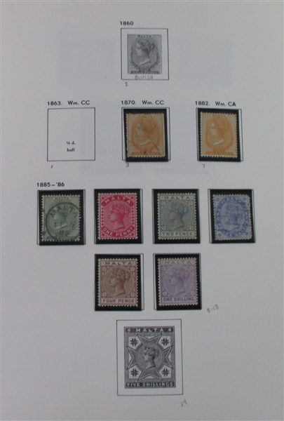 Malta Collection to 2022 in 3 Volumes (SCV $6300)