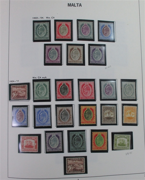 Malta Collection to 2022 in 3 Volumes (SCV $6300)