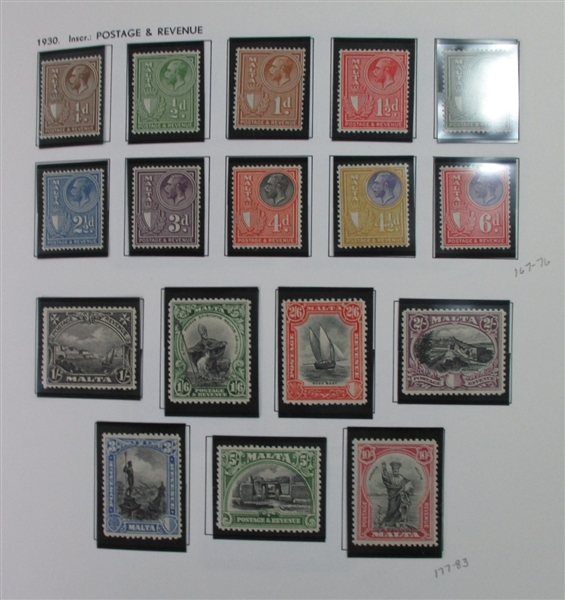 Malta Collection to 2022 in 3 Volumes (SCV $6300)
