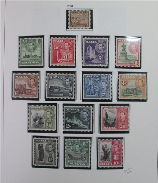 Malta Collection to 2022 in 3 Volumes (SCV $6300)