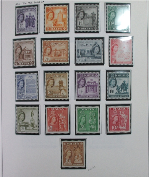 Malta Collection to 2022 in 3 Volumes (SCV $6300)