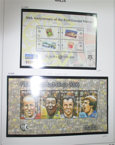 Malta Collection to 2022 in 3 Volumes (SCV $6300)