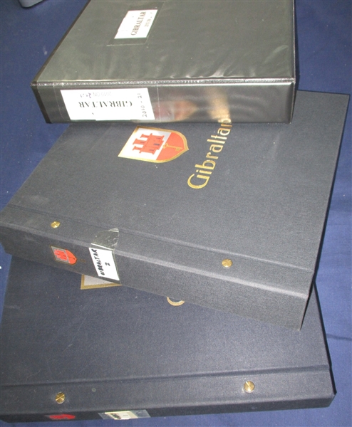 Gibraltar Collection to 2022 in 3 Volumes (SCV $5650)