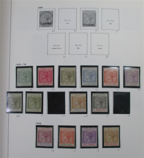 Gibraltar Collection to 2022 in 3 Volumes (SCV $5650)