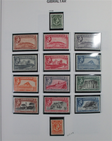 Gibraltar Collection to 2022 in 3 Volumes (SCV $5650)