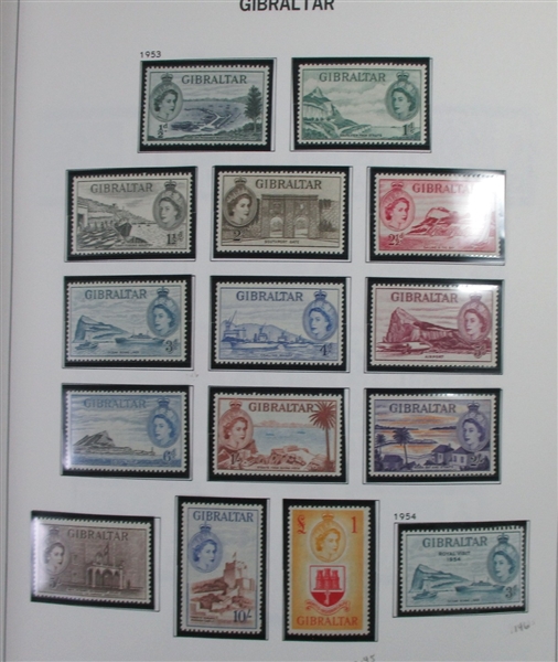 Gibraltar Collection to 2022 in 3 Volumes (SCV $5650)