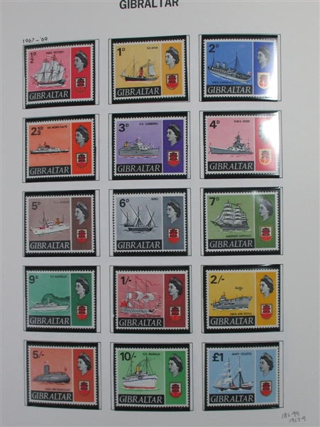 Gibraltar Collection to 2022 in 3 Volumes (SCV $5650)