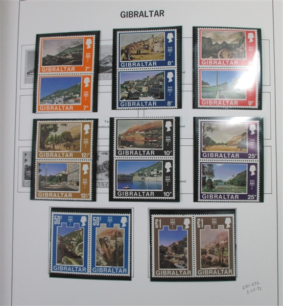 Gibraltar Collection to 2022 in 3 Volumes (SCV $5650)