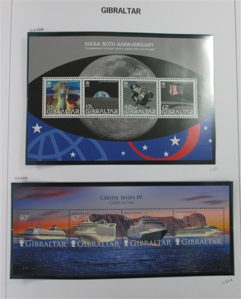 Gibraltar Collection to 2022 in 3 Volumes (SCV $5650)