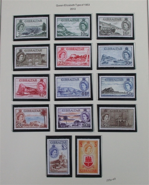 Gibraltar Collection to 2022 in 3 Volumes (SCV $5650)