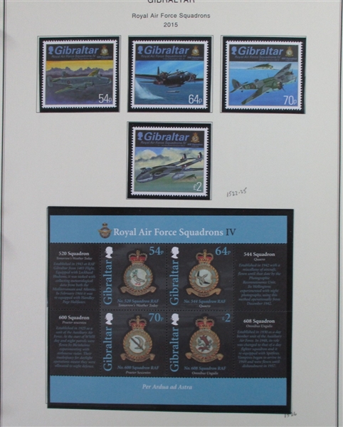 Gibraltar Collection to 2022 in 3 Volumes (SCV $5650)