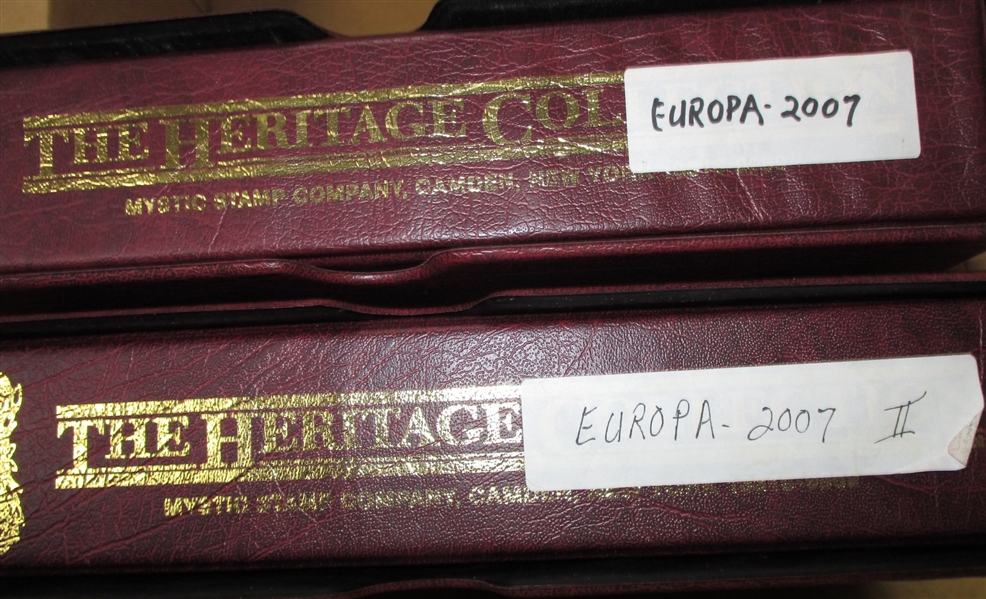 Worldwide Scouts on Stamps, 2007 Europa Issues (Est $350-500)