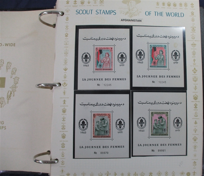 Worldwide Scouts on Stamps Collection (Est $400-600)