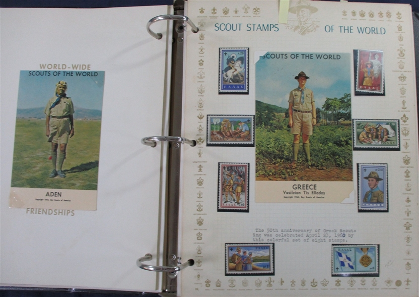 Worldwide Scouts on Stamps Collection (Est $400-600)