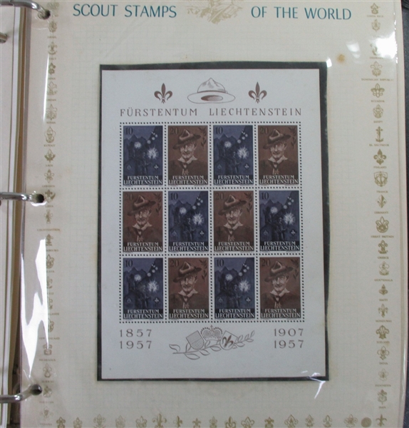 Worldwide Scouts on Stamps Collection (Est $400-600)