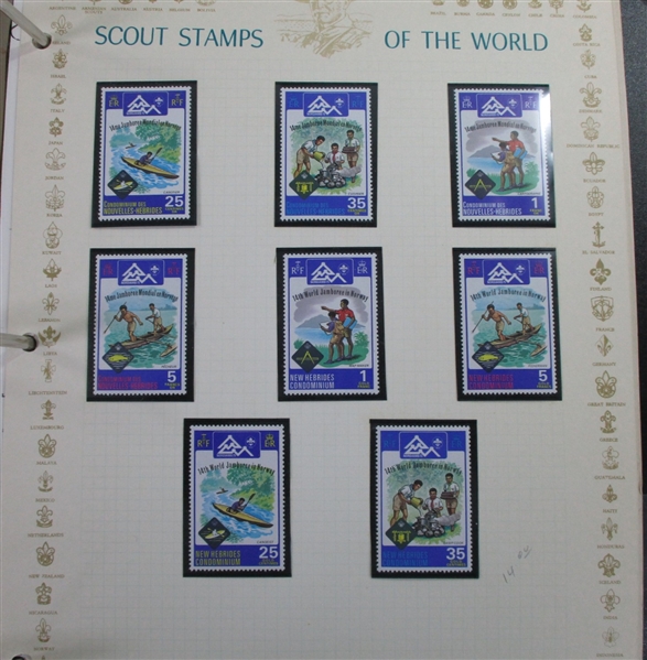 Worldwide Scouts on Stamps Collection (Est $400-600)