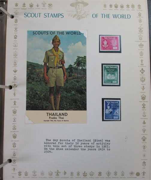 Worldwide Scouts on Stamps Collection (Est $400-600)
