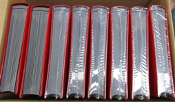 (8) Stockbooks, 64 Page, New/Like New (Est $200-300)