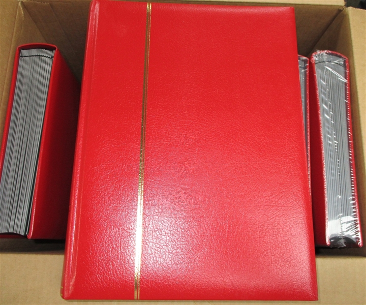 (8) Stockbooks, 64 Page, New/Like New (Est $200-300)