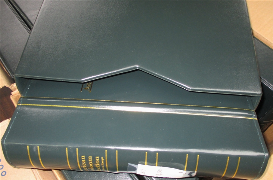 Mystic American Heirloom Hingeless Album Set w/Dust Covers (Est $600-800)