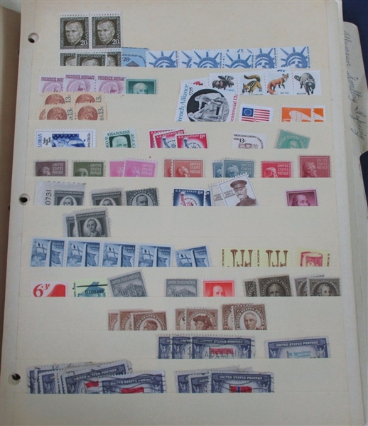 Worldwide Hodge Podge Filling a Banker Box (Est $400-500)
