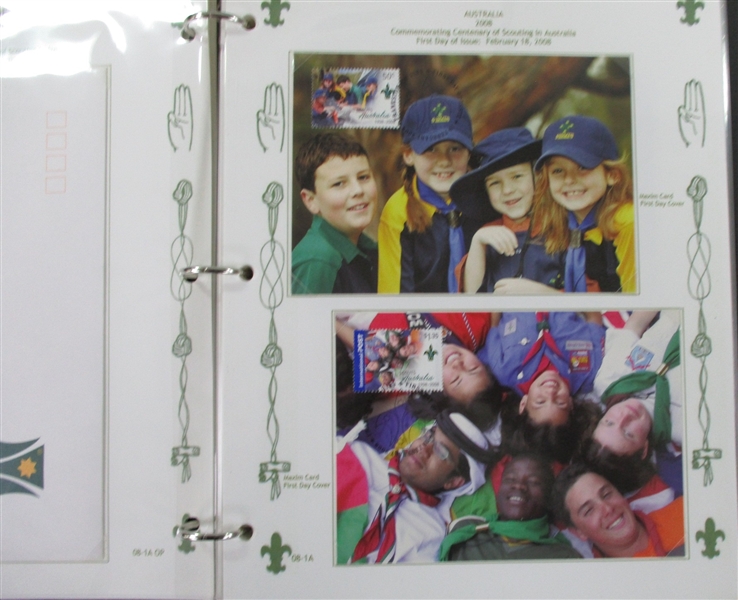 Worldwide Scouts on Stamps Collection, 2007//2016 (Est $600-800)