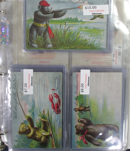 Teddy Bear Postcards I (Est $250-300)