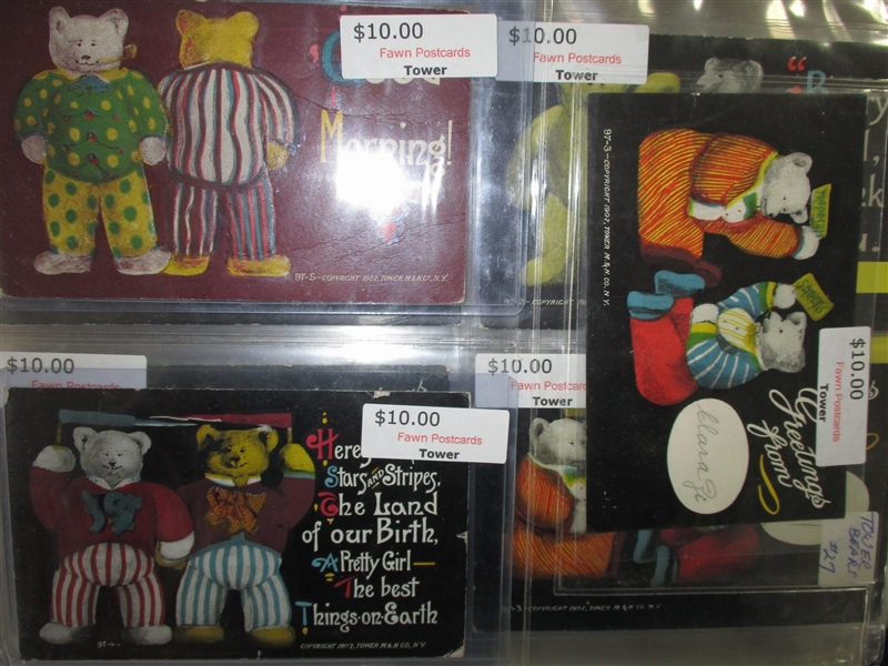 Teddy Bear Postcards I (Est $250-300)