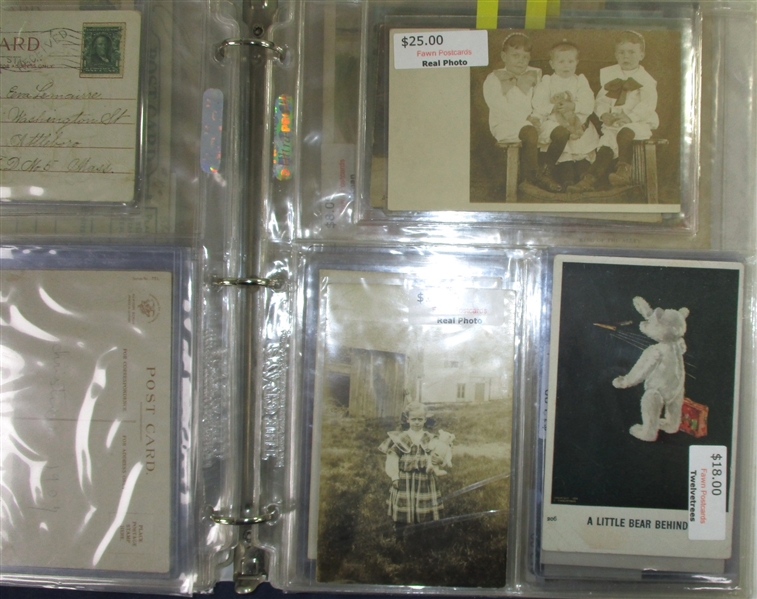 Teddy Bear Postcards I (Est $250-300)