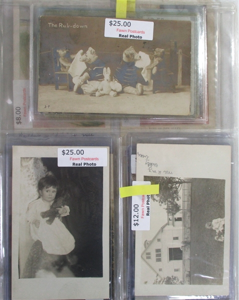 Teddy Bear Postcards I (Est $250-300)