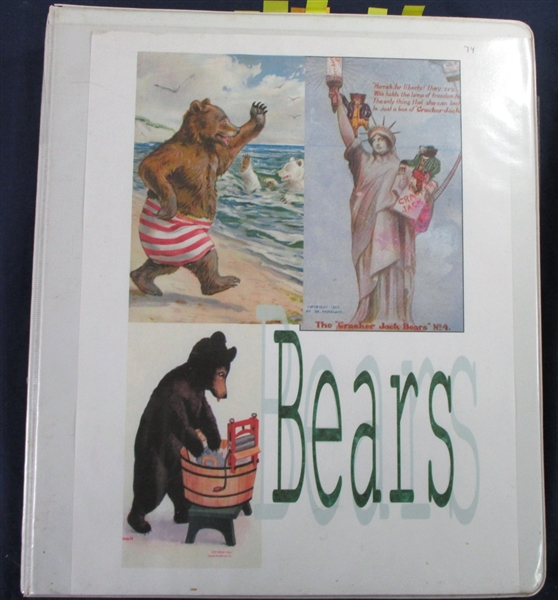 Teddy Bear Postcards II (Est $250-300)