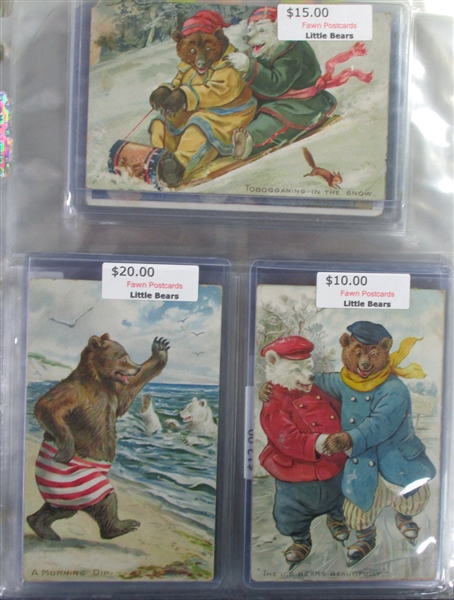 Teddy Bear Postcards II (Est $250-300)