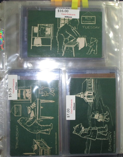 Teddy Bear Postcards II (Est $250-300)
